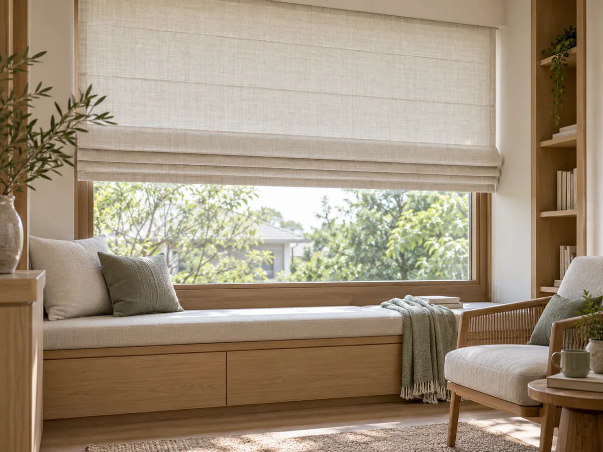 ม่านพับ Roman Blinds